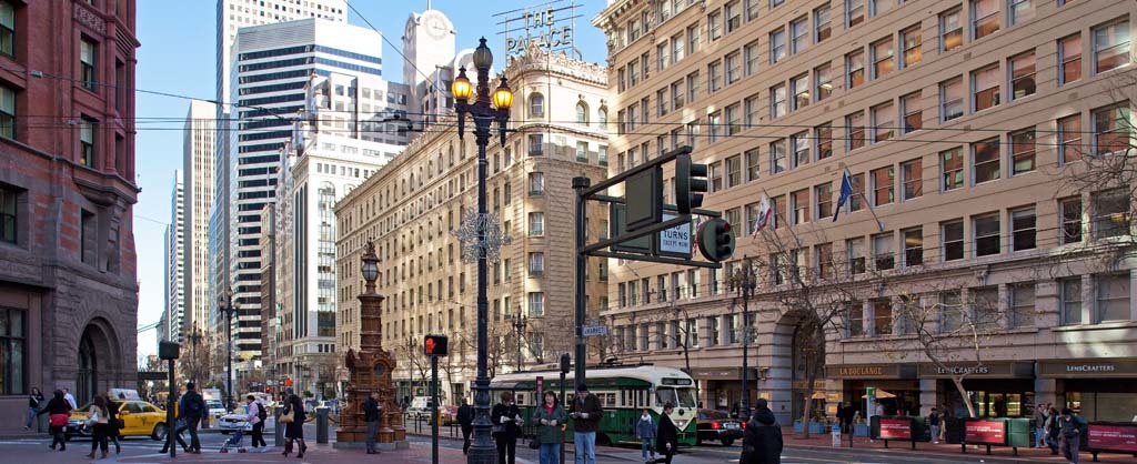 Financial district, San Francisco, California, USA