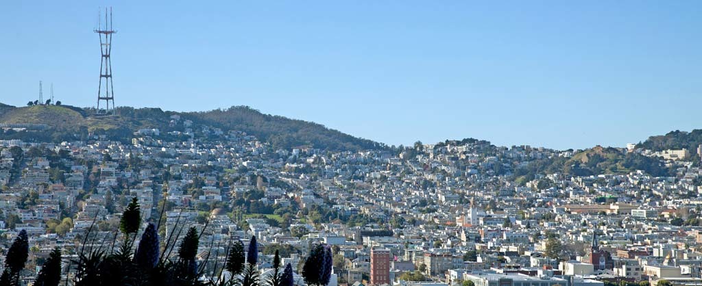 Twin Peaks,San Francisco, California, USA