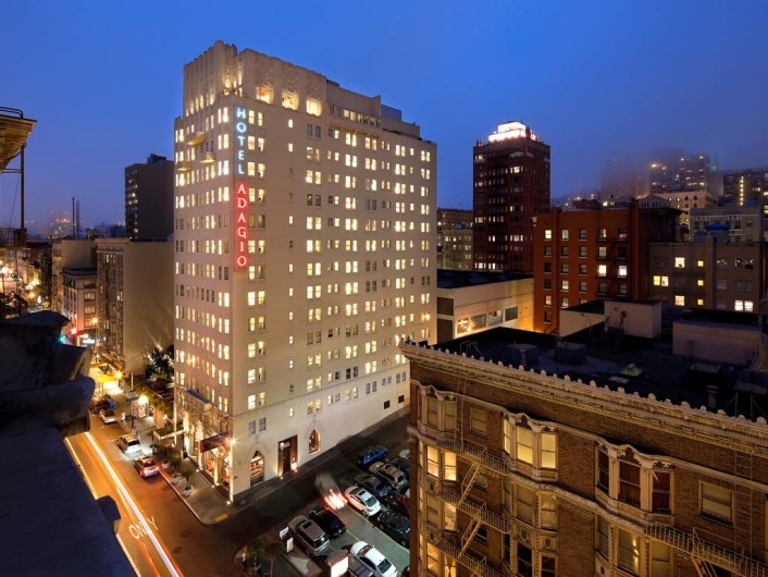 Adagio Hotel, San Francisco, California, USA