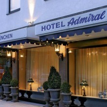 Hotel Admiral Muenchen, Kohlstrasse 9, D-80469 Munich, Tel. +49-89-216350