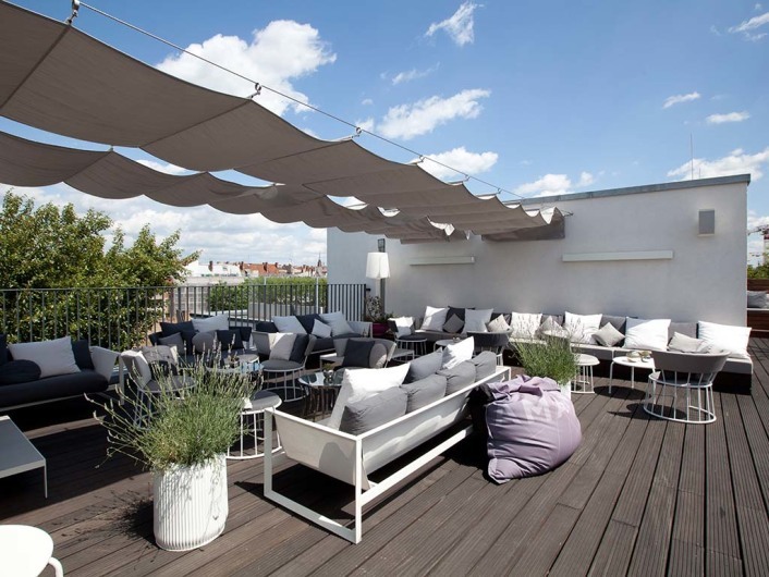 Amano Hotel Berlin Dachterrasse Amano Hotel Berlin Dachterrasse