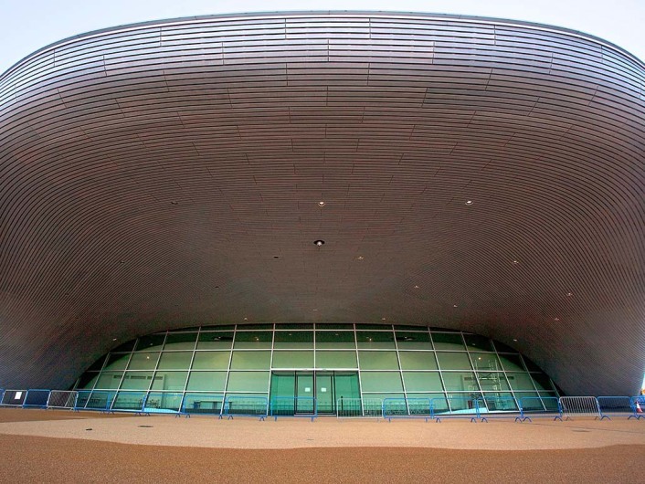 Pictured is the Aquatics Centre on the Olympic Park. Picture by David Poultney. @ LOCOG