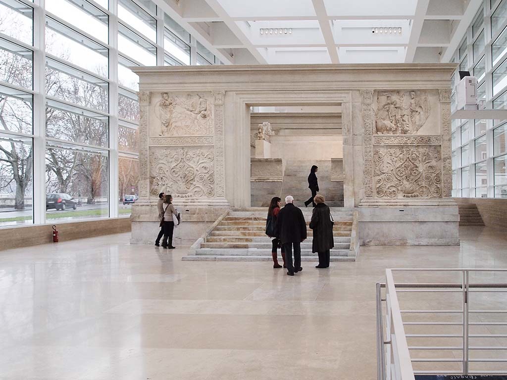 Ara Pacis Museum von Richard Meier - ROM
http://www.ara-pacis-museum.com