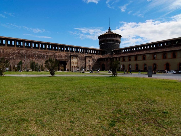 Castello Sforzesco, Milan, Italy