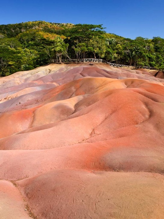 colored seven sands Colored Seven Chamarel Earth