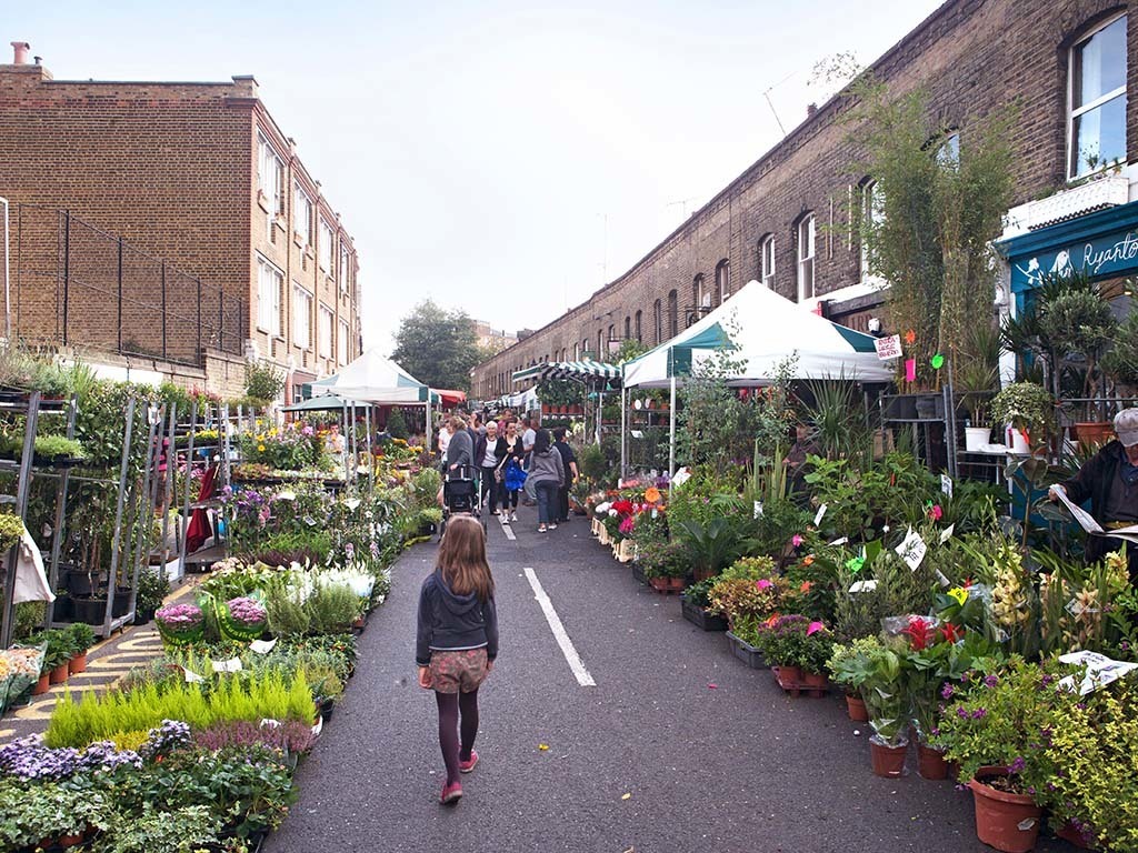 Columbia Road Flower Market & Shops