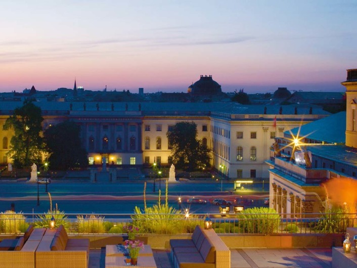 Roof Terrace Hotel De Rome