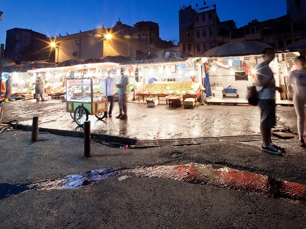 Fisch Market Galata Bridge, Istanbul, Turkey