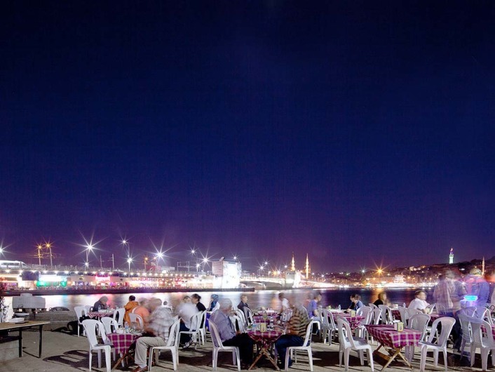 Fisch Market Galata Bridge, Istanbul, Turkey