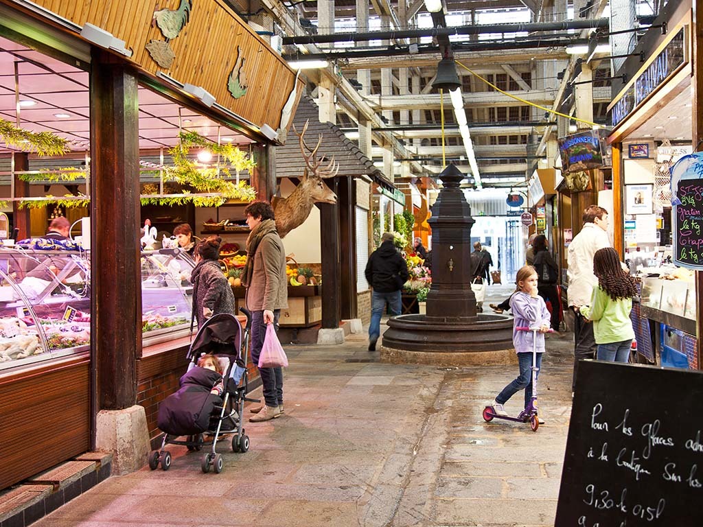 MarchÃ© Beauvau, Paris, France