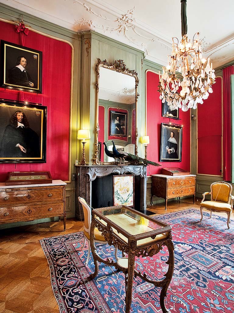 Empfangszimmer, Museum van Loon. Keizersgracht