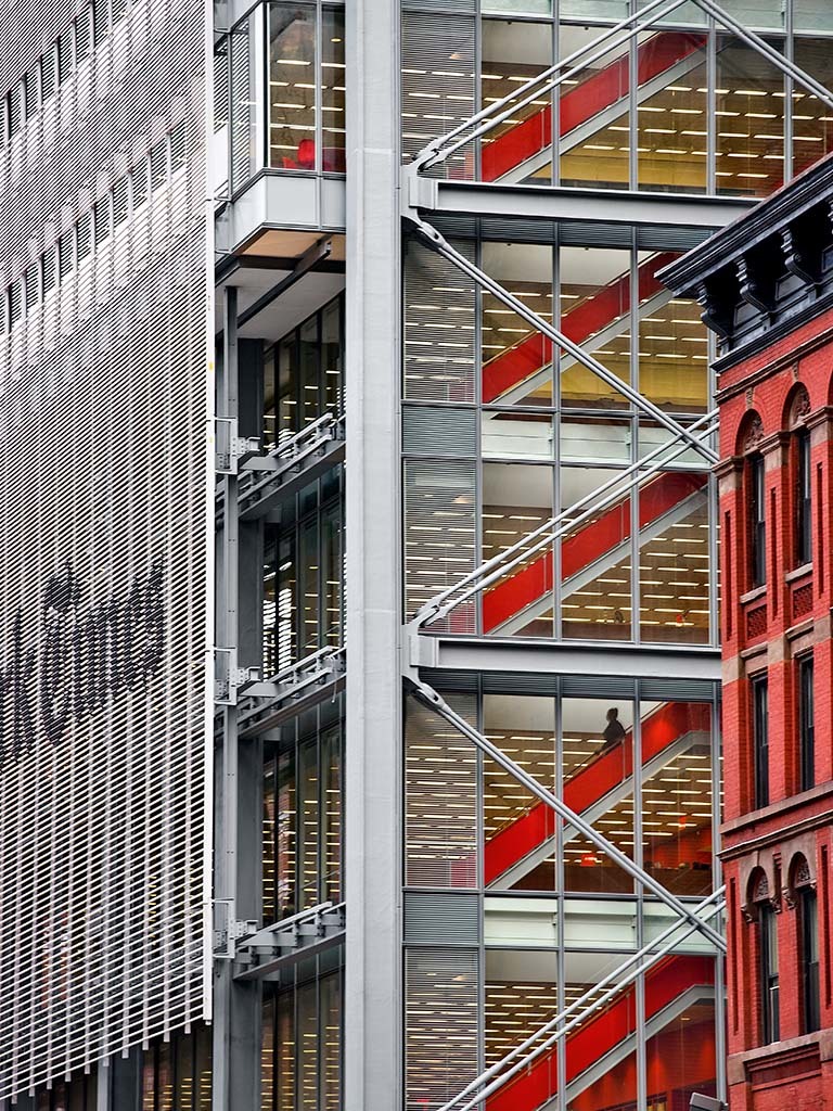 New York Times Building, Location: New York NY, Architect: Renzo Piano Building Workshop with FX Fowle Architects