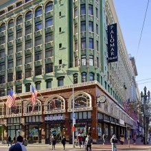 Hotel Palomar, San Francisco, California, USA, facade