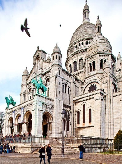 Sacre Coeur, Montmartre. Paris, France