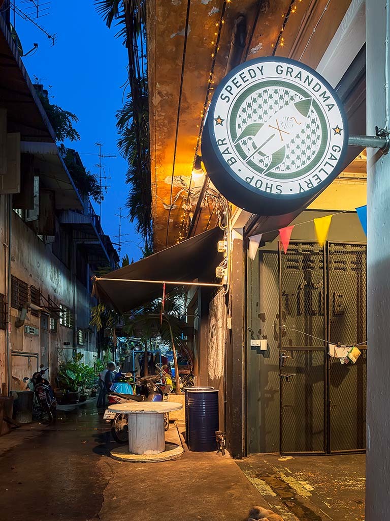 Speedy Grandma, Bangkok, Thailand