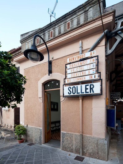 Tren de Soller, Soller, Port de Soller, Mallorca, Spain