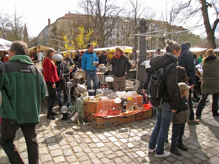 Trödelmarkt am Arkonaplatz