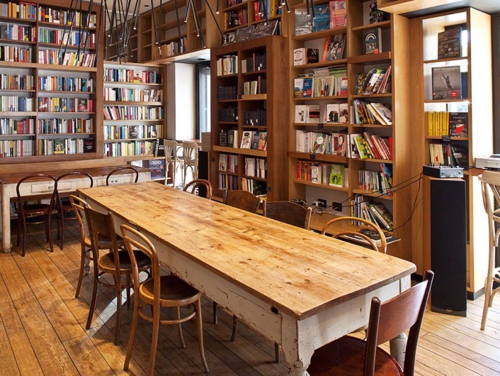 Via Settembrini books & cafÃ©, Rome, Italy