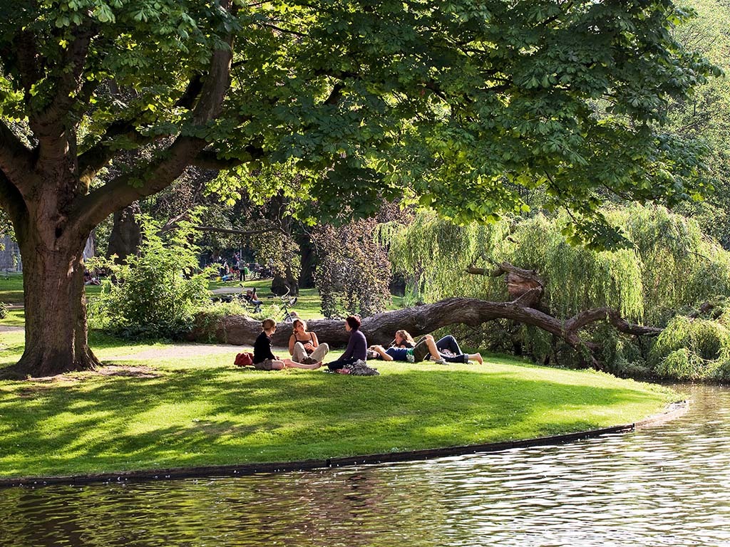 Oase der Ruhe, der Vondelpark