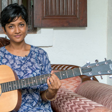 Cool Escapes Maldives: Musikerin Fa'thu 
