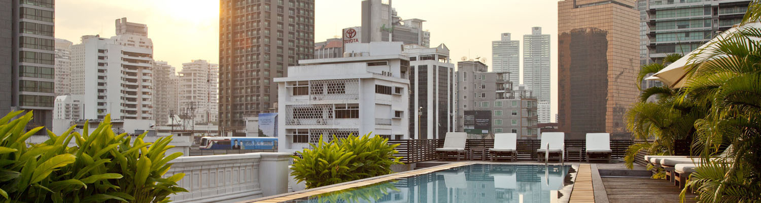 Dachterrasse Cabochon Hotel & Residence Bangkok