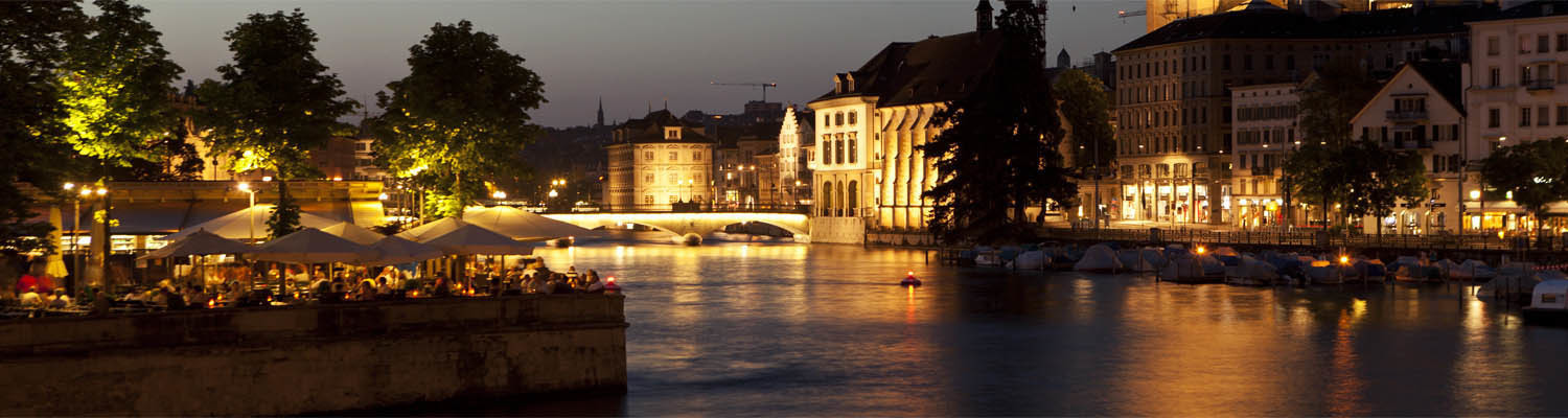 View of the Historic Center in Zurich
